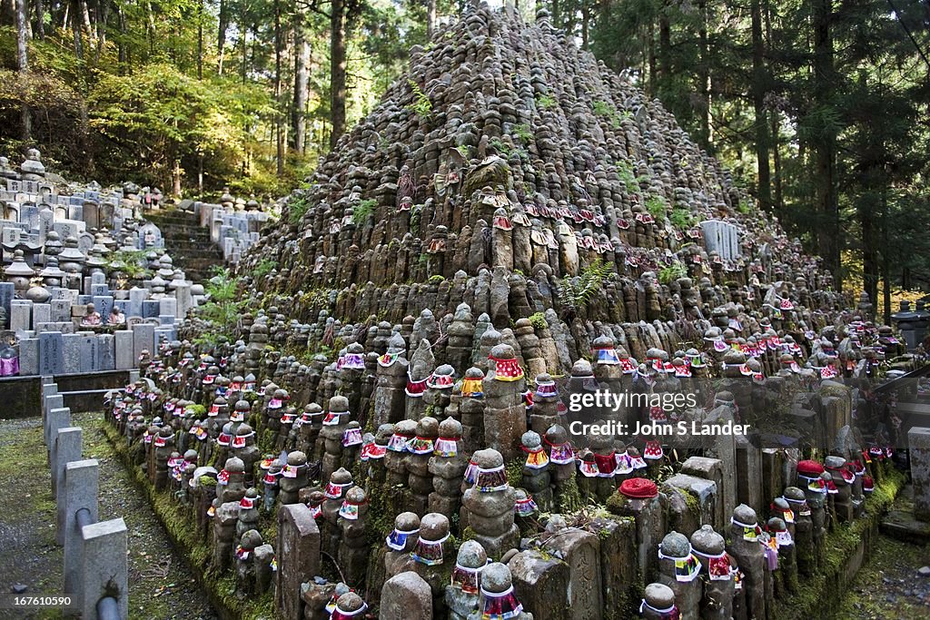 Okunoin is the temple where Kobo Daishi (Kukai), the founder...