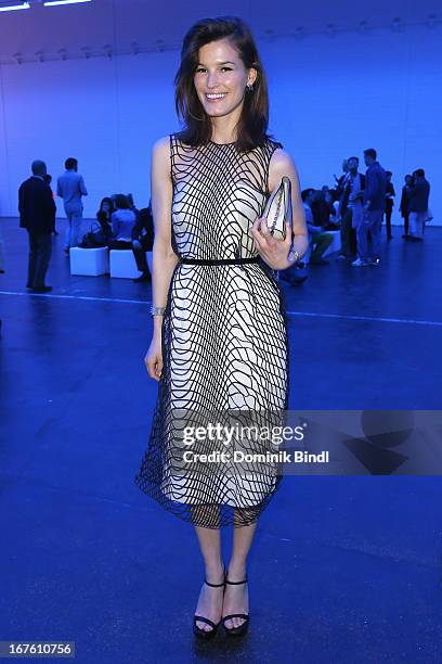 Hanneli Mustaparta attends Calvin Klein Watches & Jewelery Party At Baselworld 2013 at Dreispitzhalle on April 26, 2013 in Basel, Switzerland.