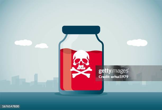 poison - medical mistake stock illustrations
