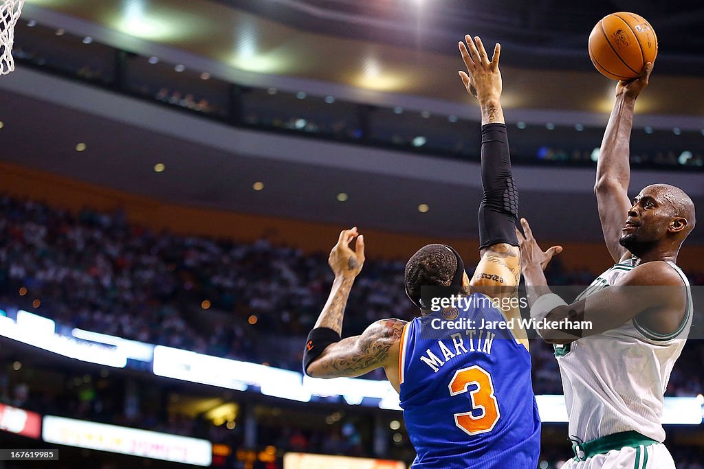 New York Knicks v Boston Celtics - Game Three