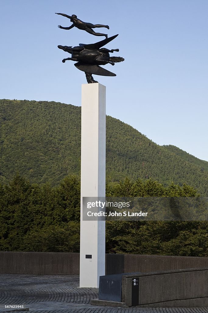 "Man and Pegusus" Carl Milles - The Hakone Open Air Museum...