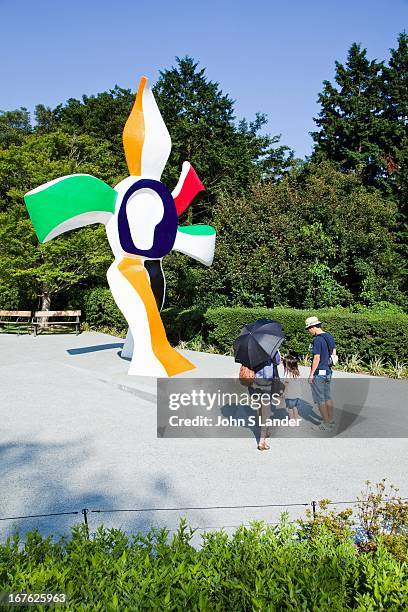 Walking Flower" by Fernand Leger - The Hakone Open Air Museum creates a harmonic balance of the nature of Hakone National Park with art in the form...