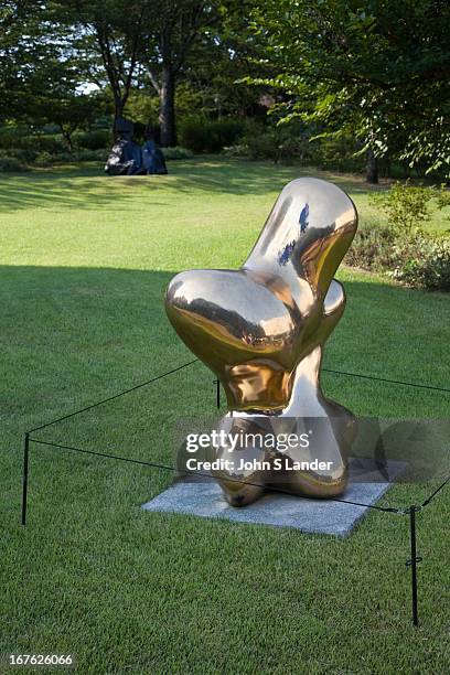 "Giant Pip" by Jean Arp -The Hakone Open Air Museum creates a harmonic balance of the nature of Hakone National Park with art in the form of...