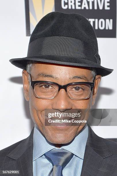 Actor Giancarlo Esposito attends the Celebrating The Arts In American Dinner Party With Distinguished Women In Media Presented By Landmark Technology...