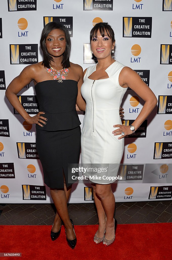 Celebrating The Arts In American Dinner Party With Distinguished Women In Media Presented By Landmark Technology Inc. And The Creative Coalition - Arrivals