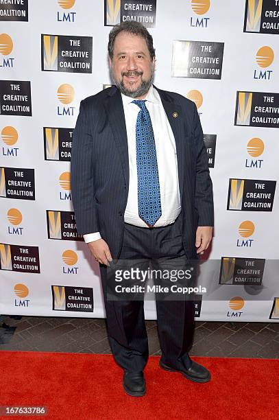 United States Senator Paul Strauss attends the Celebrating The Arts In American Dinner Party With Distinguished Women In Media Presented By Landmark...
