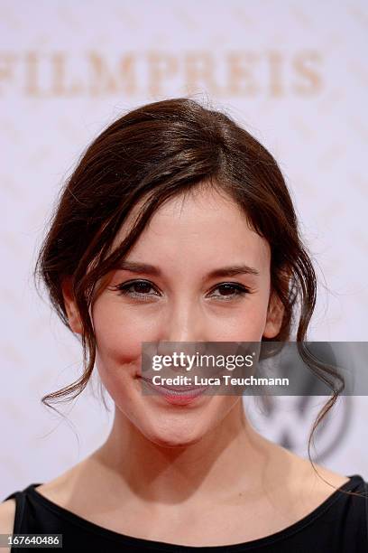 Sibel Kekilli attends the Lola German Film Award 2013 at Friedrichstadtpalast on April 26, 2013 in Berlin, Germany.