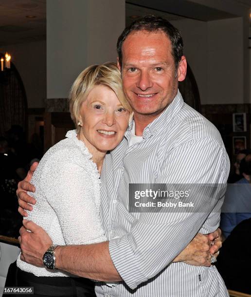 Shani Wallis and Mark Lester from "Oliver"attends the 2013 Chiller Theatre Expo at Sheraton Parsippany Hotel on April 26, 2013 in Parsippany, New...