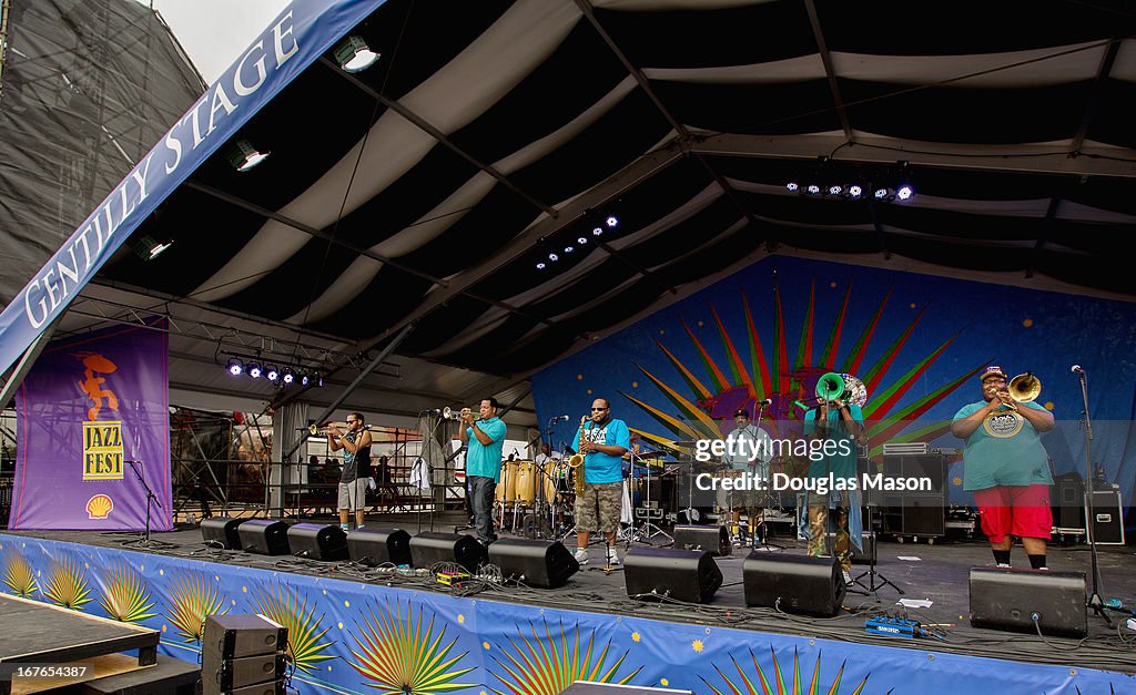 2013 New Orleans Jazz & Heritage Music Festival - Day 1
