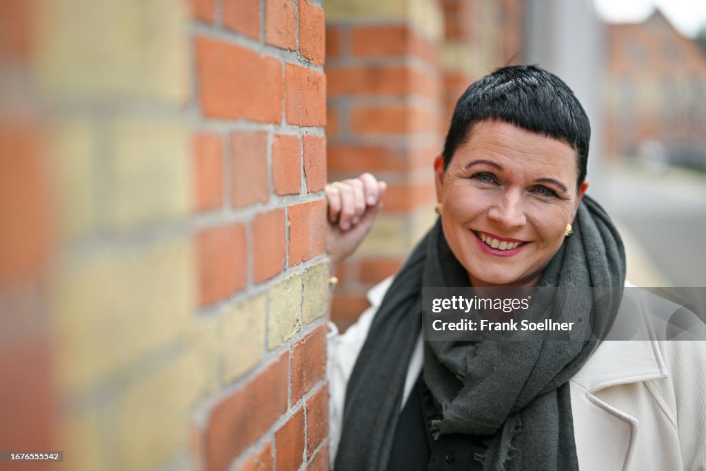 Long Covid specialist Dr. Joerdis Frommhold poses in front of her