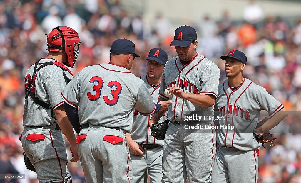 Atlanta Braves v Detroit Tigers