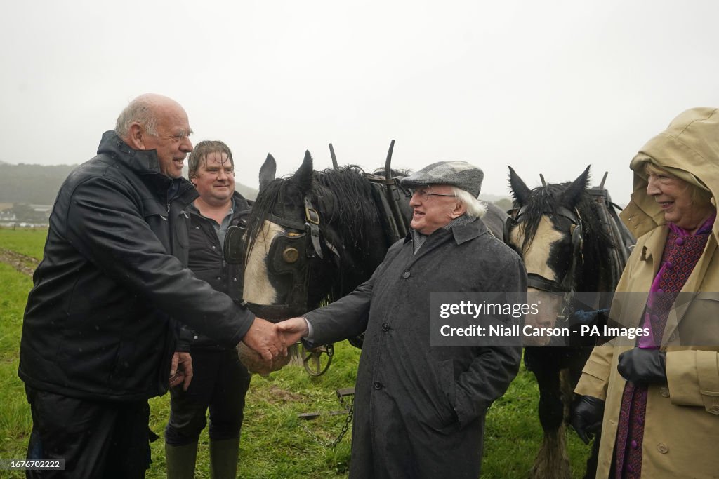 President Michael D Higgins And His Wife Sabina Meet Competitors president-michael-d-higgins-and-his-wife-sabina-meet-competitors