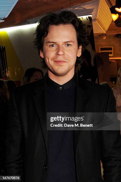 Christopher Kane attends the opening party for The Vogue Festival 2013 in association with Vertu at Southbank Centre on April 27, 2013 in London,...