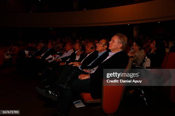 Guests assist to the lecture during the Plenary Session on sports associations as part of the closing day of the 15th IOC World Conference Sports For...