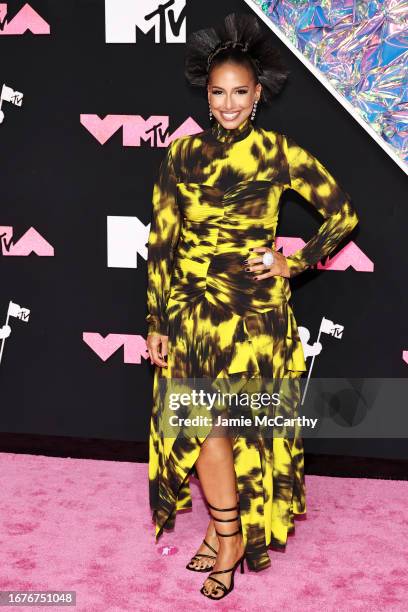 Nessa Diab attends the 2023 MTV Video Music Awards at the Prudential ...