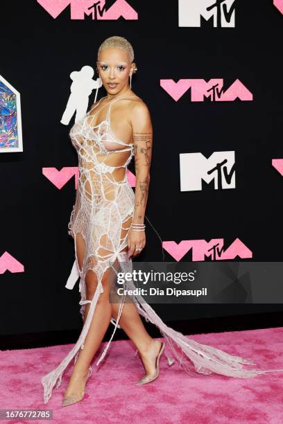 Doja Cat attends the 2023 MTV Video Music Awards at the at Prudential Center on September 12, 2023 in Newark, New Jersey.