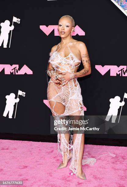 Doja Cat attends the 2023 MTV Video Music Awards at the at Prudential Center on September 12, 2023 in Newark, New Jersey.