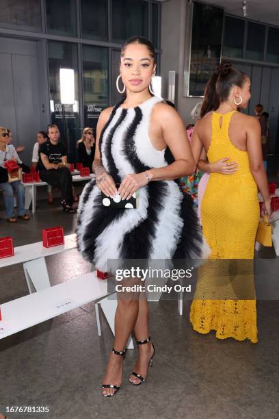 Ella Mai attends the Carolina Herrera fashion show during New York Fashion Week - September 2023 at The Whitney Museum of American Art on September...