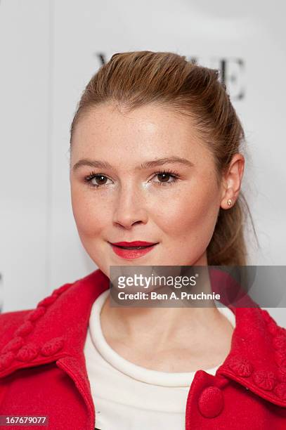 Amber Atherton attends the opening party for The Vogue Festival in association with Vertu at Southbank Centre on April 27, 2013 in London, England.
