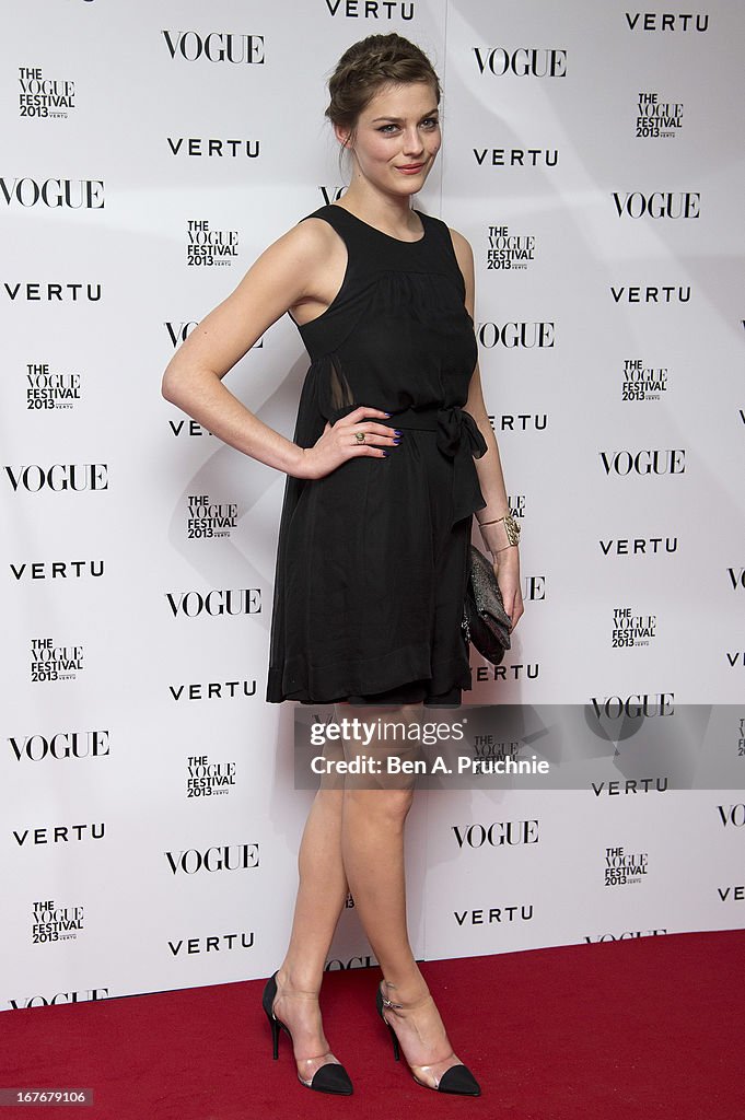 The Vogue Festival In Association With Vertu - Opening Party - Arrivals