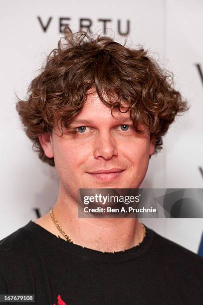 Joe Newman of Alt-J attends the opening party for The Vogue Festival in association with Vertu at Southbank Centre on April 27, 2013 in London,...