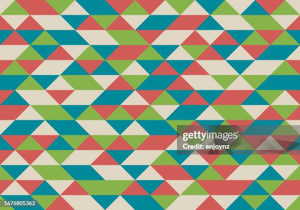seamless christmas abstract background pattern - christmas pattern pixel stock illustrations