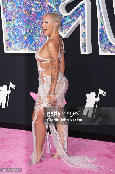 Doja Cat attends the 2023 MTV Music Video Awards at the Prudential Center on September 12, 2023 in Newark, New Jersey.