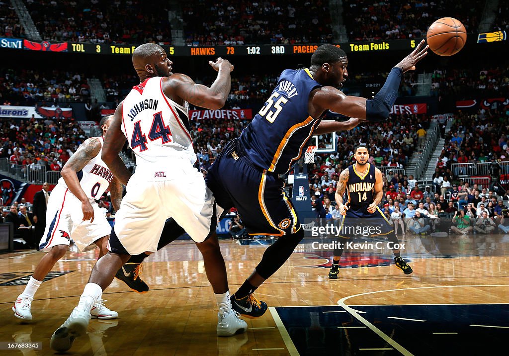 Indiana Pacers v Atlanta Hawks - Game Three