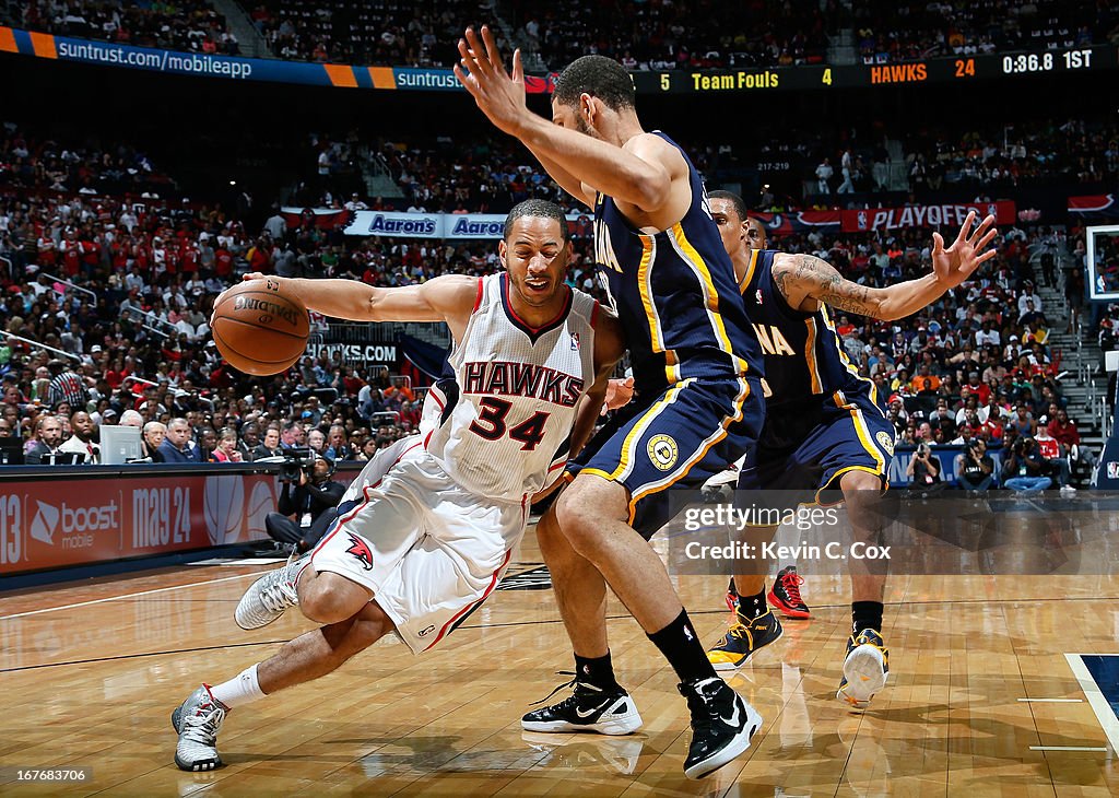 Indiana Pacers v Atlanta Hawks - Game Three