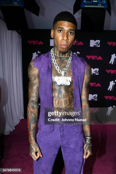 Choppa attends the 2023 Video Music Awards at Prudential Center on September 12, 2023 in Newark, New Jersey.