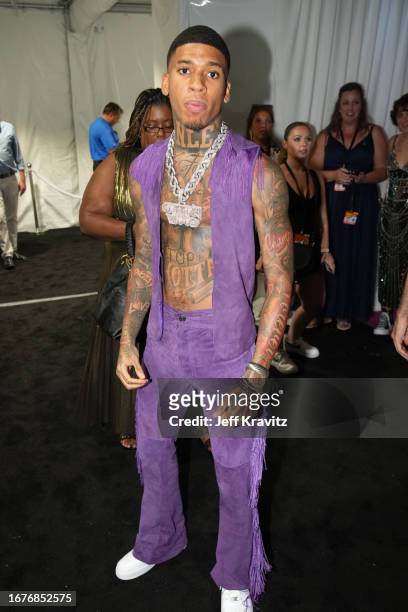 Choppa attends the 2023 Video Music Awards at Prudential Center on September 12, 2023 in Newark, New Jersey.