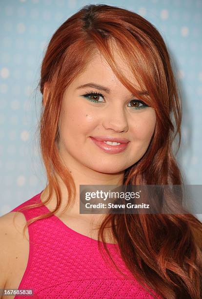 Debby Ryan arrives at the 2013 Radio Disney Music Awards at Nokia Theatre L.A. Live on April 27, 2013 in Los Angeles, California.