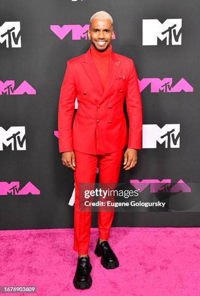 Eric West attends the 2023 MTV Video Music Awards at Prudential Center on September 12, 2023 in Newark, New Jersey.