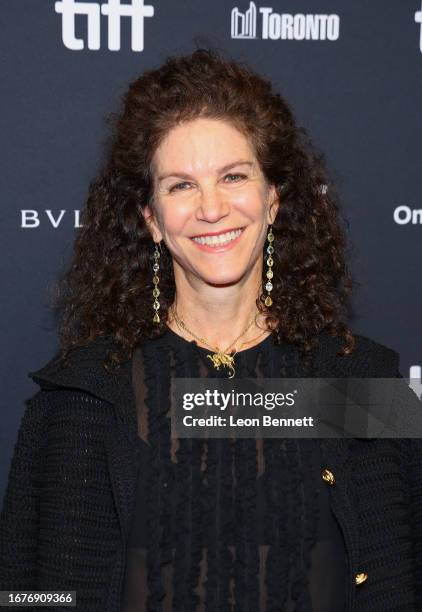 Christina Weiss Lurie attends the "Widow Clicquot" premiere during the 2023 Toronto International Film Festival at TIFF Bell Lightbox on September...