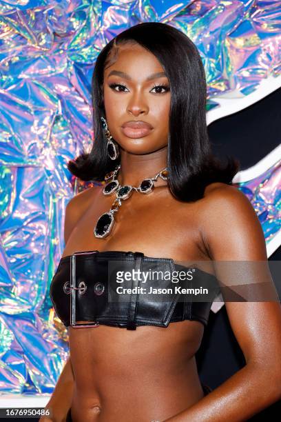 Coco Jones attends the 2023 MTV Video Music Awards at Prudential Center on September 12, 2023 in Newark, New Jersey.