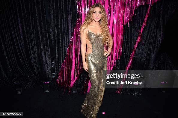 Shakira attends the 2023 MTV Video Music Awards at Prudential Center