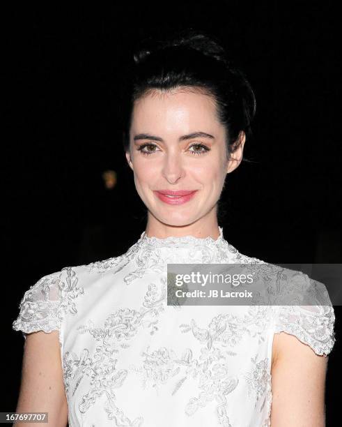 Krysten Ritter is seen at Chateau Marmont on April 27, 2013 in Los Angeles, California.