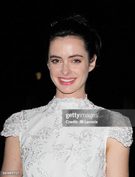 Krysten Ritter is seen at Chateau Marmont on April 27, 2013 in Los Angeles, California.