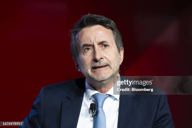 Josu Jon Imaz, chief executive officer of Repsol SA, during the 24th World Petroleum Congress in Calgary, Alberta, Canada, on Tuesday, Sept. 19,...