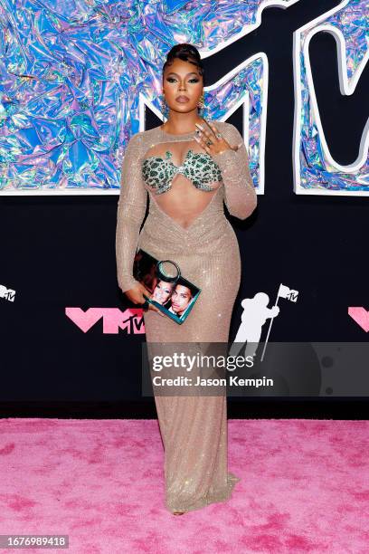 Ashanti attends the 2023 MTV Video Music Awards at Prudential Center on September 12, 2023 in Newark, New Jersey.