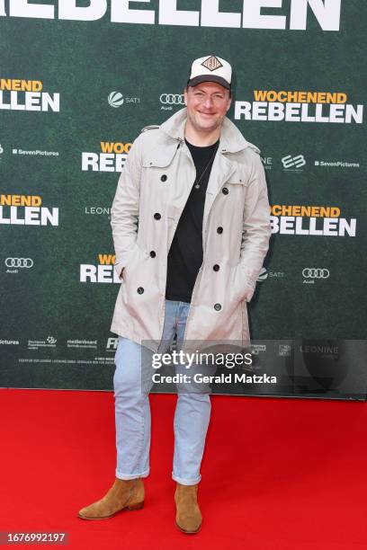 Martin Stange attends the "Wochenendrebellen" Premiere at Spindler & Klatt on September 19, 2023 in Berlin, Germany.