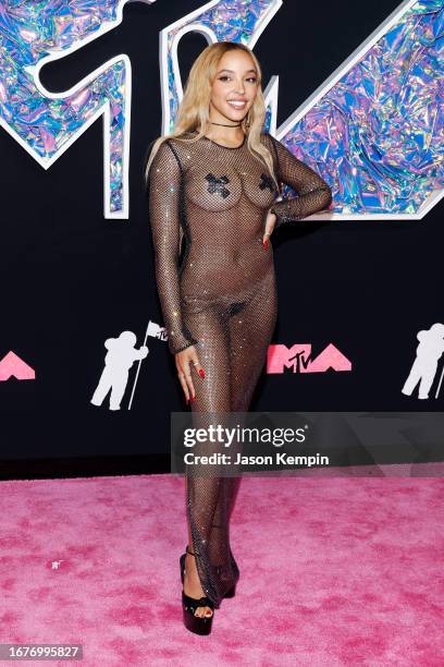 Tinashe attends the 2023 MTV Video Music Awards at Prudential Center on September 12, 2023 in Newark, New Jersey.