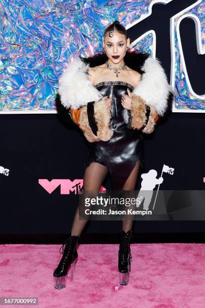 Danna Paola attends the 2023 MTV Video Music Awards at Prudential Center on September 12, 2023 in Newark, New Jersey.