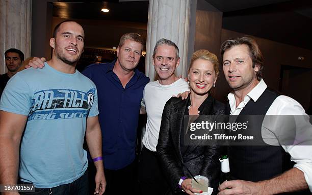 Guest, Michael Cudlitz, C. Thomas Howell, Katherine Lanasa and Grant Show attends Los Angeles Police Memorial Foundation's Celebrity Poker Tournament...