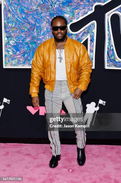 Shameik Moore attends the 2023 MTV Video Music Awards at Prudential Center on September 12, 2023 in Newark, New Jersey.