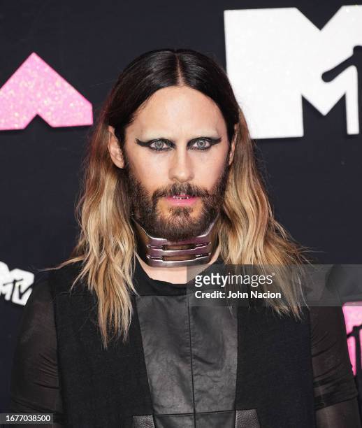 Jared Leto attends the 2023 MTV Music Video Awards at the Prudential Center on September 12, 2023 in Newark, New Jersey.
