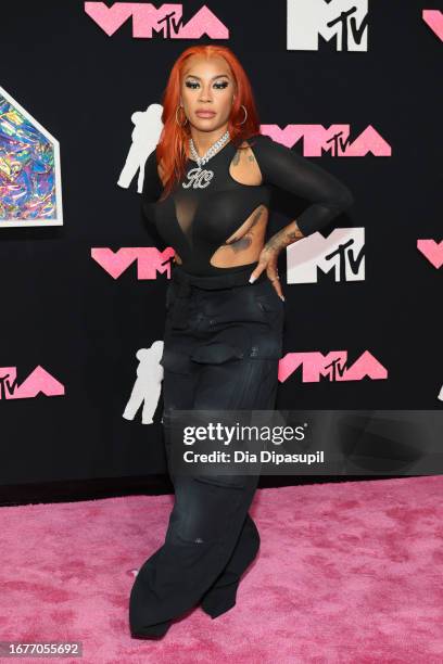 Keyshia Cole attends the 2023 MTV Video Music Awards at the Prudential Center on September 12, 2023 in Newark, New Jersey.