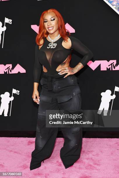 Keyshia Cole attends the 2023 MTV Video Music Awards at the Prudential Center on September 12, 2023 in Newark, New Jersey.