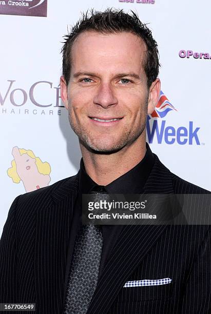 Actor Nick Heaney attends Filmmaker And Genlux Magazine Fashion Editor Amanda Eliasch Hosts BritWeek 2013 Cocktail Party on April 27, 2013 in West...