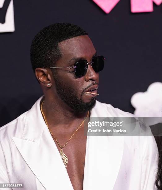 Diddy attends the 2023 MTV Music Video Awards at the Prudential Center on September 12, 2023 in Newark, New Jersey.